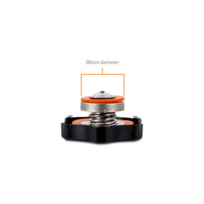 Mishimoto MMRC-13-SMC High-Pressure 1.3 Bar Radiator Cap, Small
