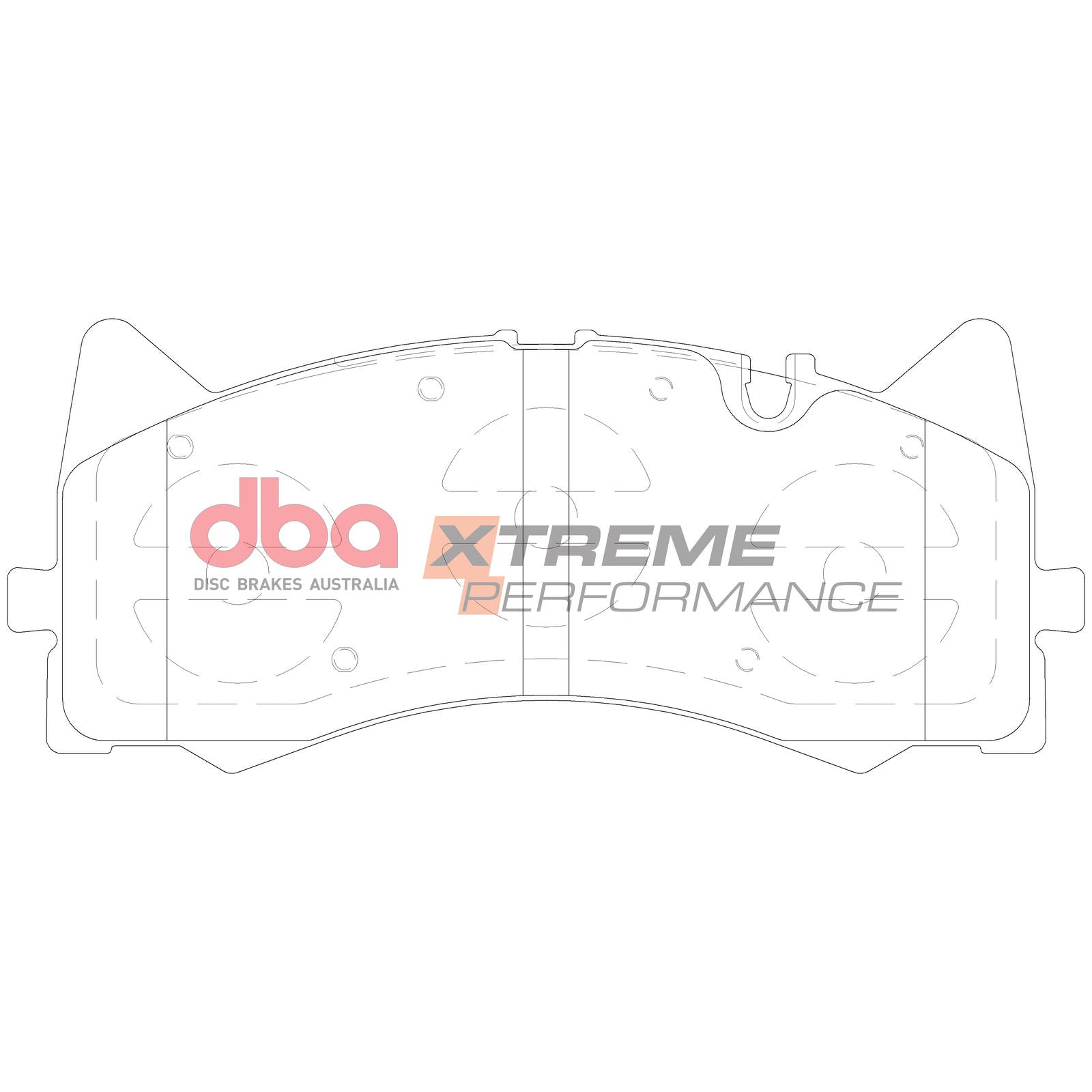 DBA DB15035XP High Performance Brake Pad Set