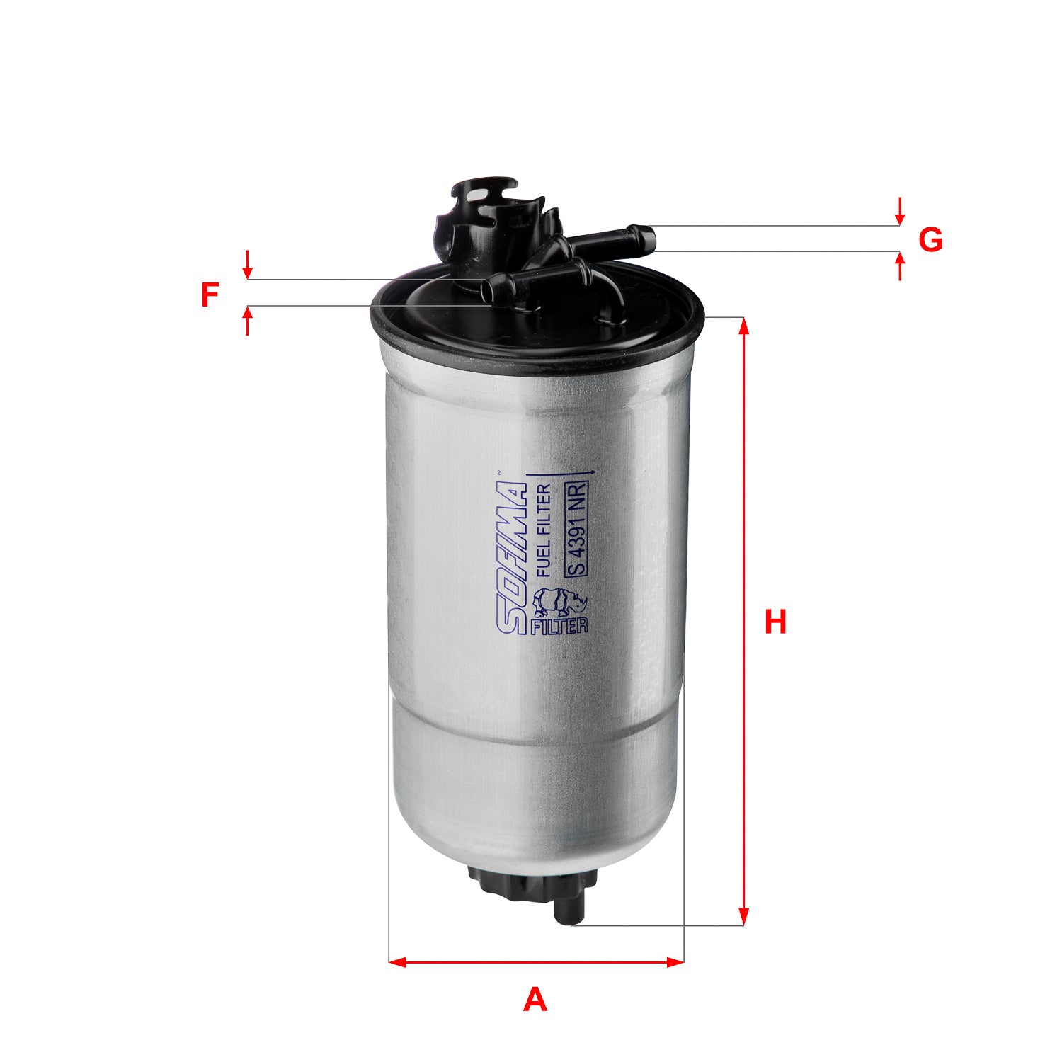 SOFIMA S4331NR Fuel Filter