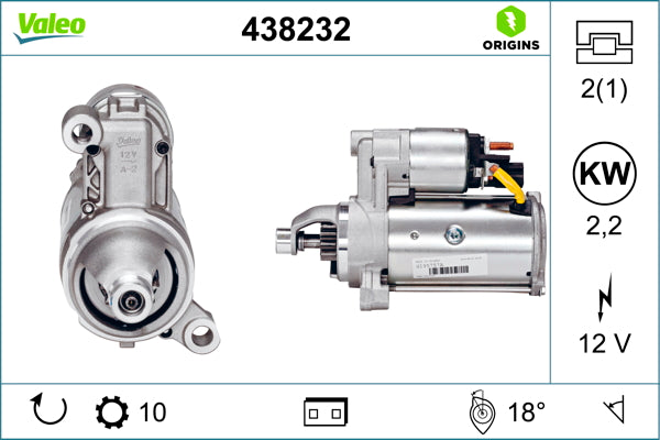 VALEO VAL438232 Starter