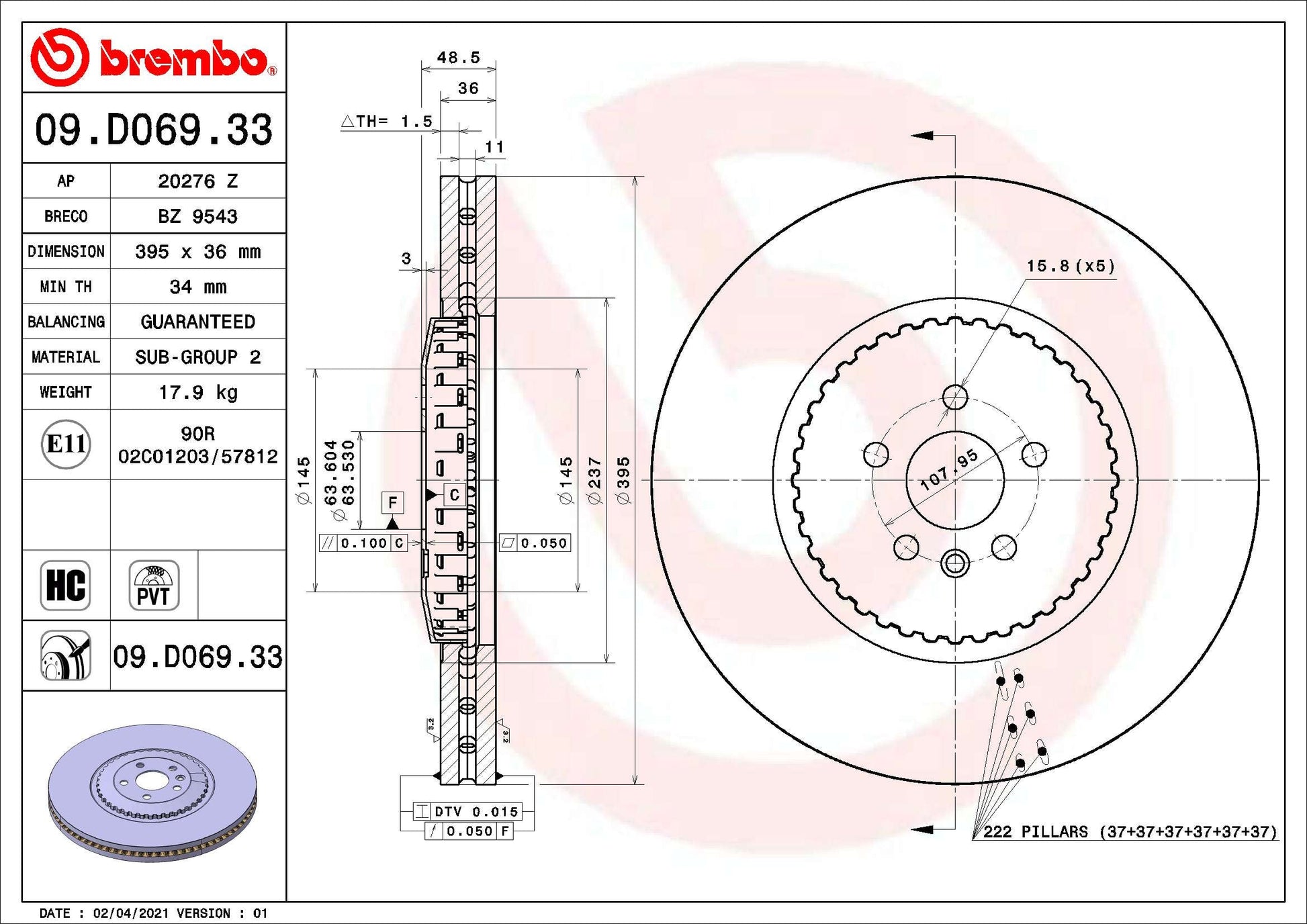 HERTH+BUSS JAKOPARTS J3285024 Disc Brake Caliper Repair Kit