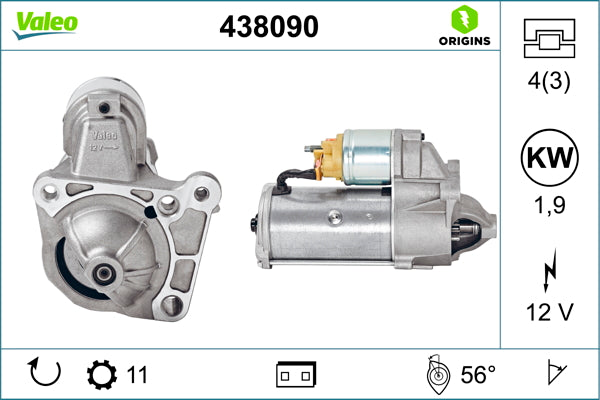 VALEO VAL438090 Starter