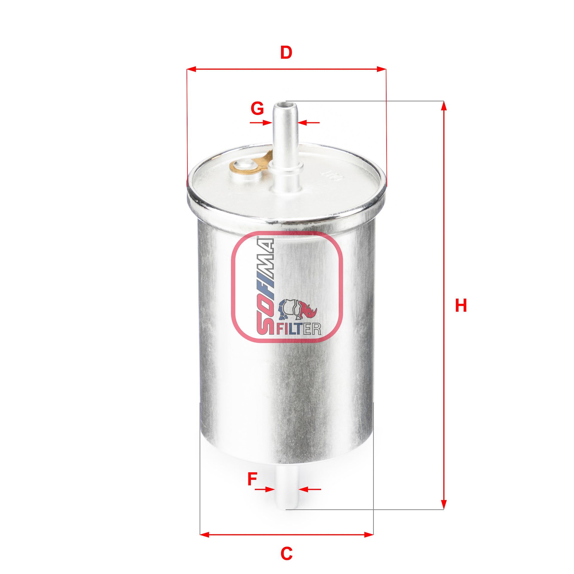 SOFIMA S1835B Fuel Filter