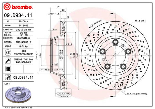 4 RIDE AB18-3276 Disc Brake Caliper Repair Kit