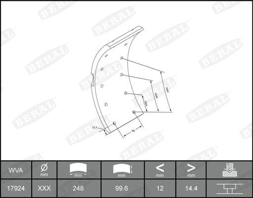 OE MERCEDES 9014200181 Handbrake Cable Conversion Kit
