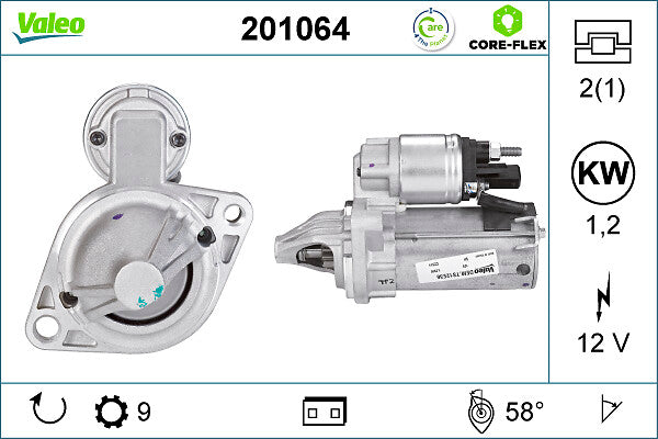 VALEO VAL201064 Starter