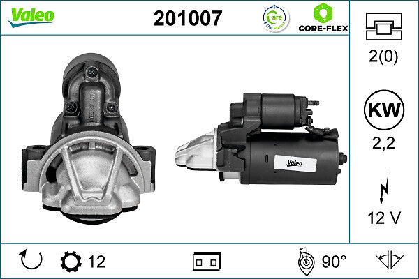 VALEO VAL201007 Starter