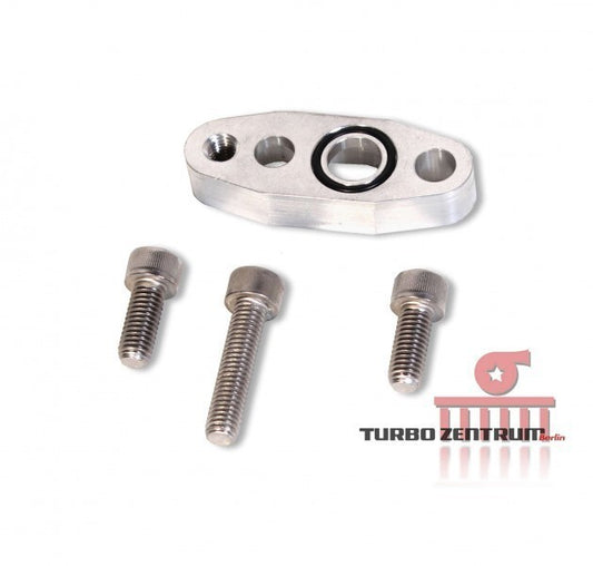 Turbozentrum 429452 Oil Return Line Flange Adapter GT to T3