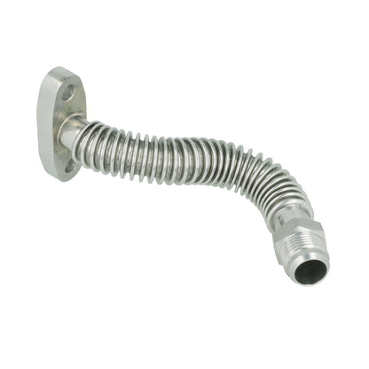 Turbozentrum 248557 Oil return flange T3 / T4 pipe flexible - long version