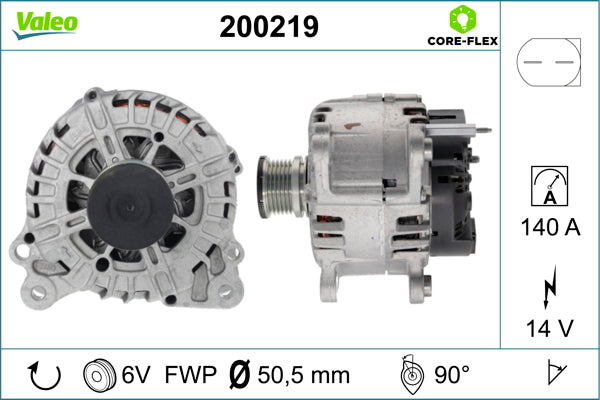 VALEO VAL200219 Alternator