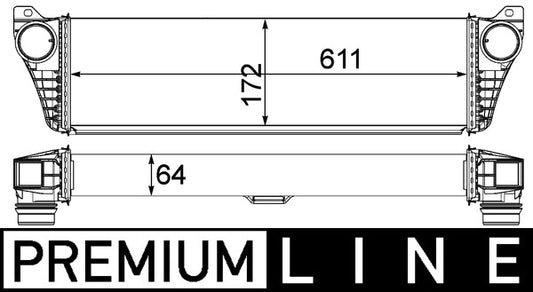 MAHLE CI150000P Charge Air Cooler
