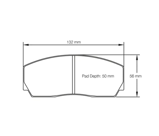 Pagid S1361R29B01 Brake Pad S1361 RSL 29 (bedded)
