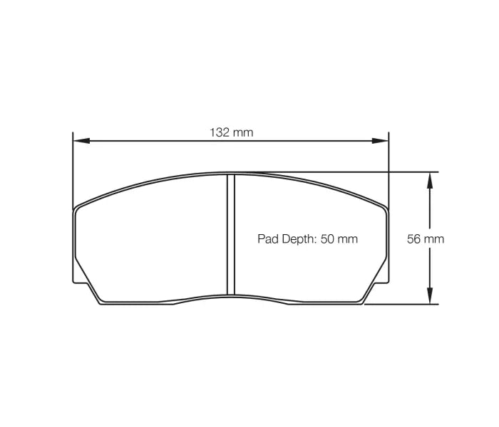 Pagid S1361T5E001 Brake Pad S1361 RST 5E