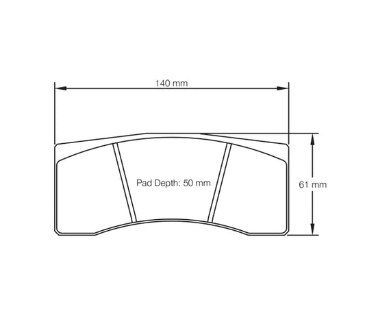 Pagid S1616T5E001 Brake Pad S1616 RST5E