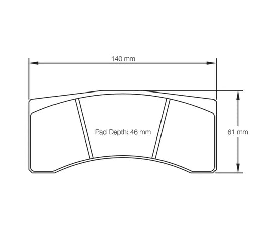 Pagid S1617T5E001 Brake Pad S1617 RST 5E