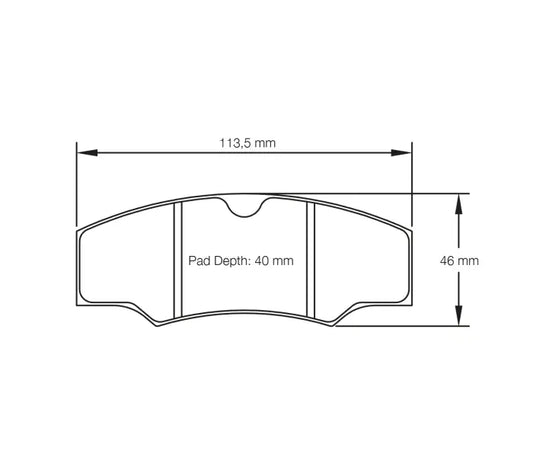 Pagid S1749T5EB01 Brake Pad S1749 RST 5E (bedded)