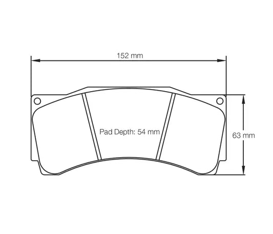 Pagid S1904L01B01 Brake Pad S1904 RSL 1 (bedded)
