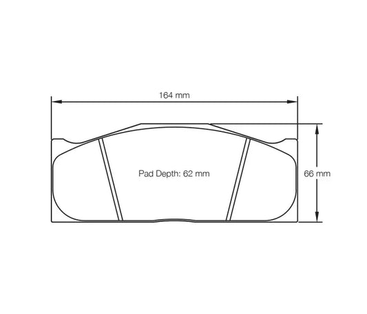 Pagid S2016L2E001 Brake Pad S2016 RSL 2E