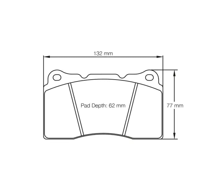 Pagid S2487L01B01 Brake Pad S2487 RSL 1 (bedded)