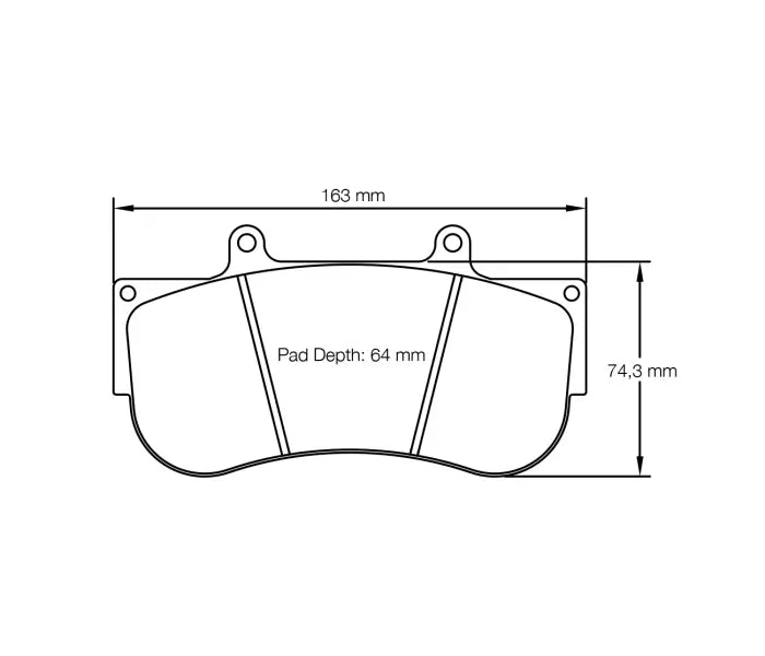 Pagid S2564L2E001 Brake Pad S2564 RSL 2E
