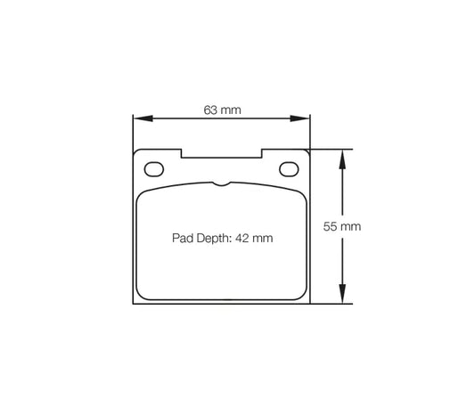 Pagid S3102T5E001 Brake Pad S3102 RST 5E