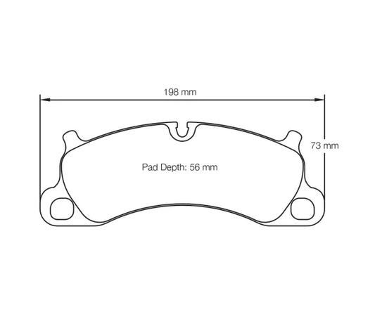 Pagid S4922R29B01 Brake Pad S4922 RSL 29 (bedded)