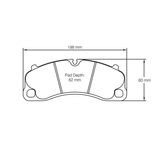 Pagid S4924L01B01 Brake Pad S4924 RSL 1 (bedded)