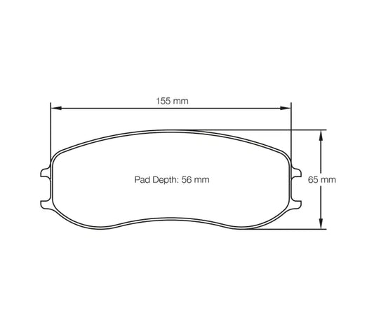 Pagid S4928L1E001 Brake Pad S4928 RSL 1E