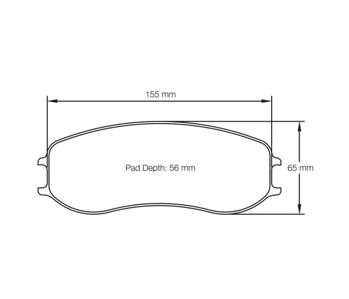 Pagid S4928L2EB01 Brake Pad S4928 RSL 2E (bedded)