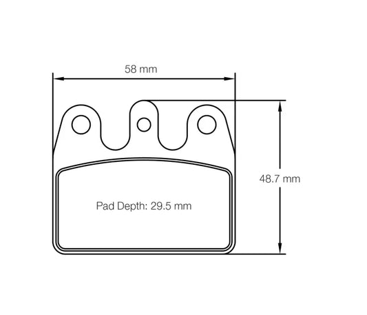 Pagid S5100K01001 Brake Pad S5100 K 1