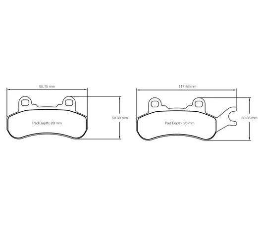 Pagid S6005UT1001 Brake Pad S6005 UT 1