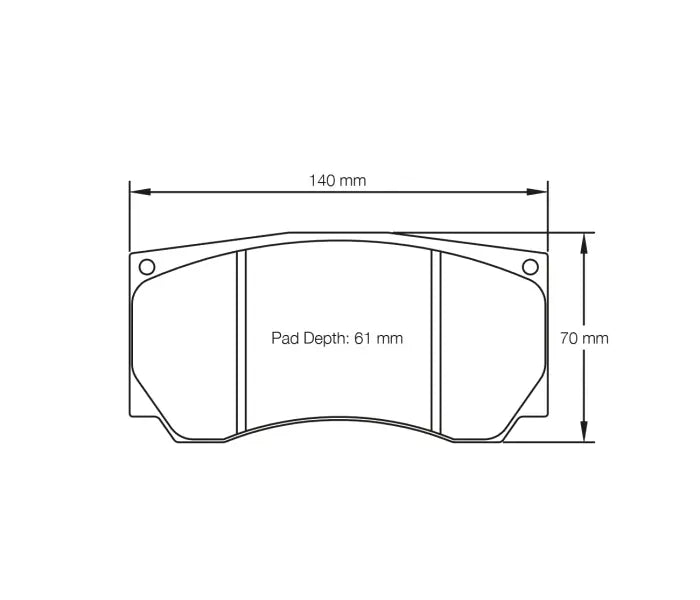 Pagid S8033T5E001 Brake Pad S8033 RST 5E
