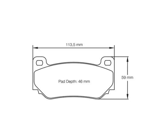 Pagid E8076R2901 Brake Pad S8076 RSL 29