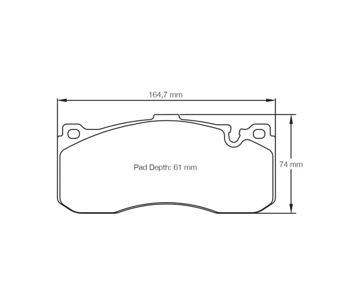 Pagid S8084R29B01 Brake Pad S8084 RSL 29 (bedded)