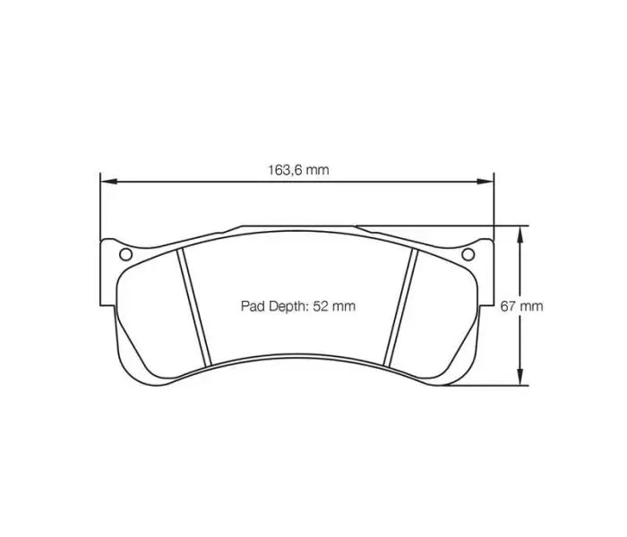 Pagid S8087RSX001 Brake Pad S8087 RSX