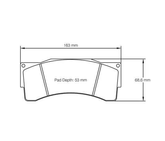 Pagid S8222L1EB01 Brake Pad S8222 RSL 1E (bedded)
