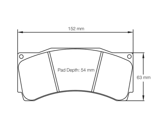 Pagid S8250L1EB01 Brake Pad S8250 RSL 1E (bedded)