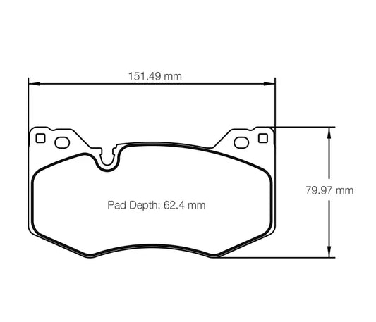 Pagid S8278L01001 Brake Pad S8278 RSL 1