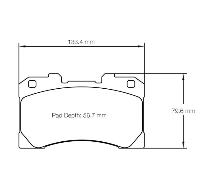 Pagid S8299R29001 Brake Pad S8299 RSL 29