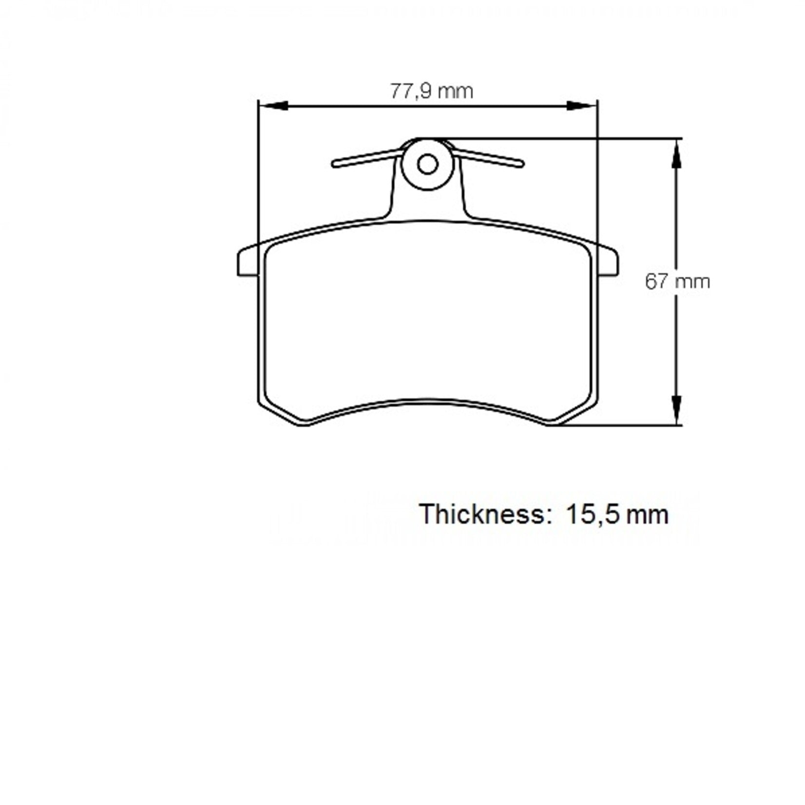Pagid S3242H42001 Raceblok Set RSH42