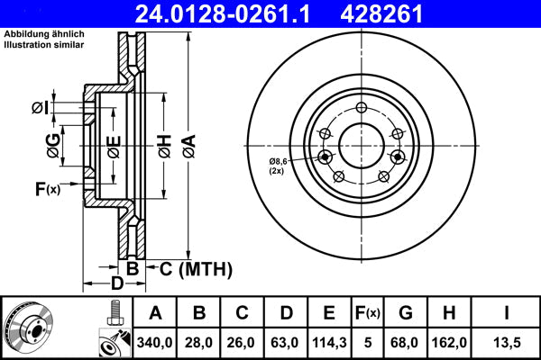 TRW MOTO PFK614 Disc Brake Pad Accessory Kit