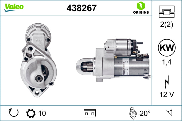 VALEO VAL438267 Starter