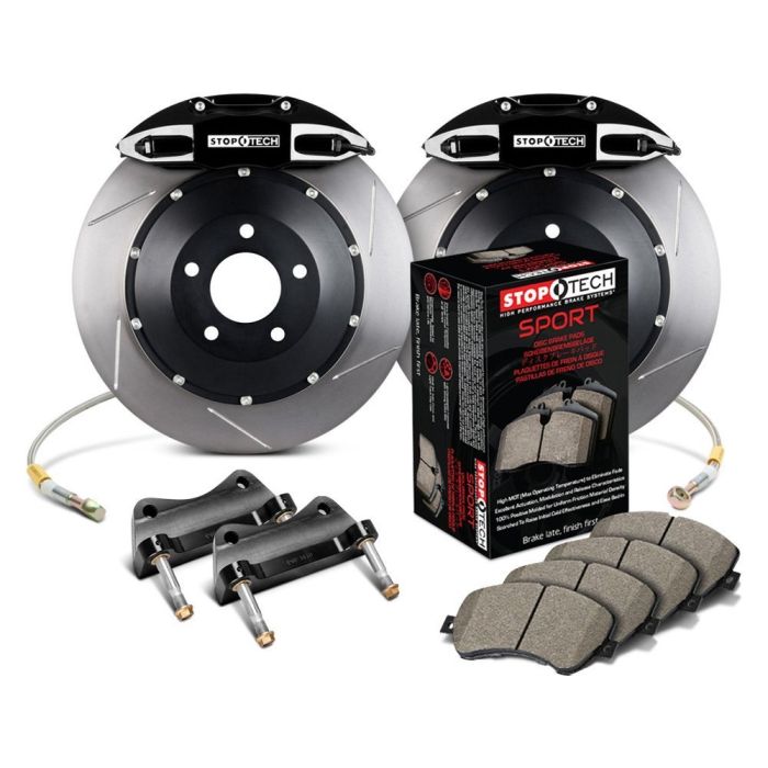 StopTech 83.646.0057.51 Sport Big Brake Kit - Rear - 355x32mm Slotted - ST-41 Black
