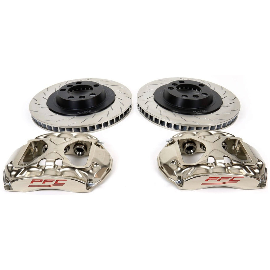 PFC 0380.0006 FRONT AND REAR BRAKE KIT (WITH 380 MM SLOTTED DISCS) FOR PORSCHE 911 GT3 (992)