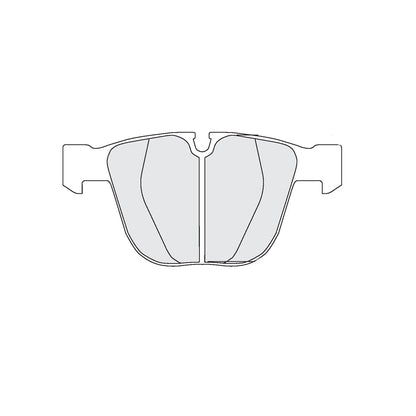 PFC 0919.332.16.44 REAR BRAKE PADS RACE 332 CMPD 16 MM FOR BMW M3 (E90 / E92 / E93) 2008-2013