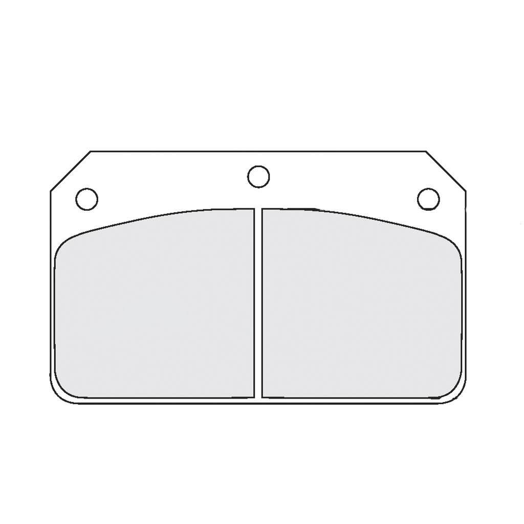 PFC 7752.68.12.44 BRAKE PADS 68 CMPD 12 MM FOR WILWOOD 4-PISTON CALIPER