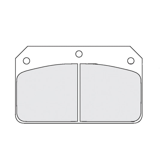 PFC 7752.68.12.44 BRAKE PADS 68 CMPD 12 MM FOR WILWOOD 4-PISTON CALIPER