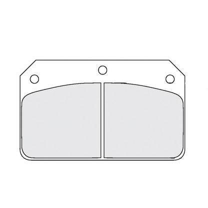 PFC 7752.68.15.44 BRAKE PADS 68 CMPD 15 MM FOR WILWOOD 4-PISTON CALIPER