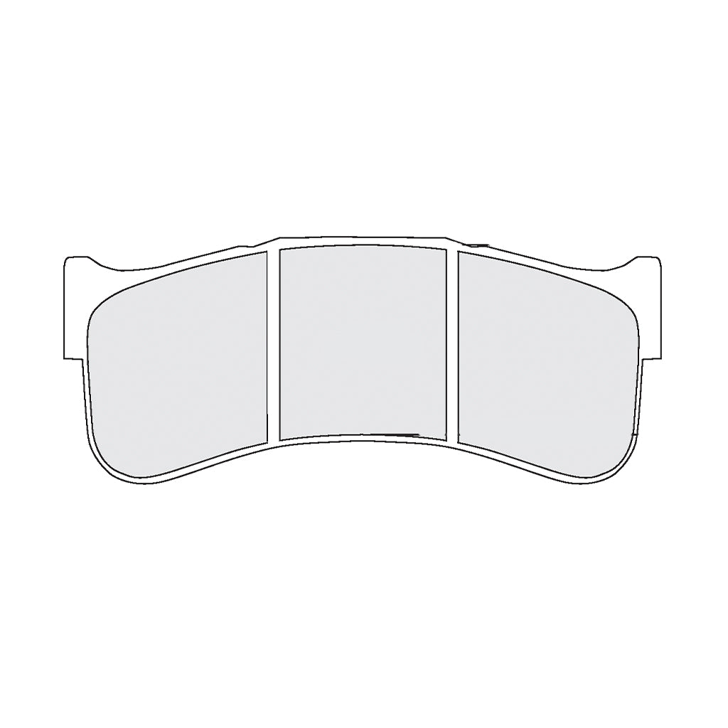 PFC 7797.40.25.44 BRAKE PADS 40 CMPD 25 MM FOR PORSCHE 911 GT2 (992) / AUDI R8 LMS