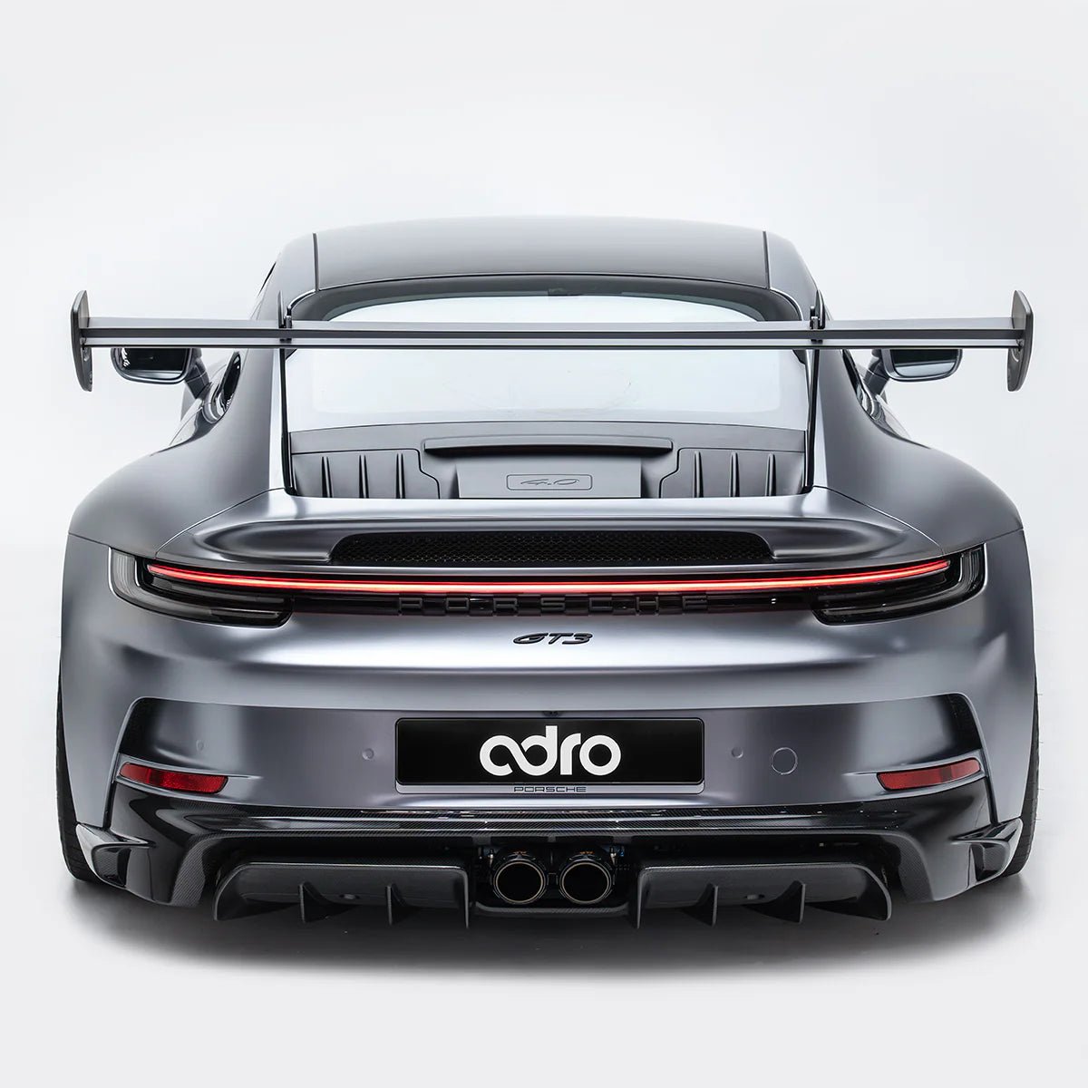 Adro A23A10-1301 -D PORSCHE 992.1 GT3 PRE-PREG CARBON FIBRE REAR DIFFUSER
